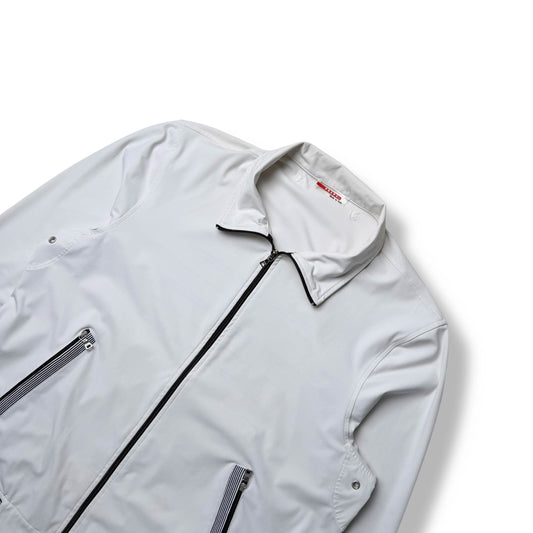 Vintage Prada Sport Striped Track Jacket (XXL)