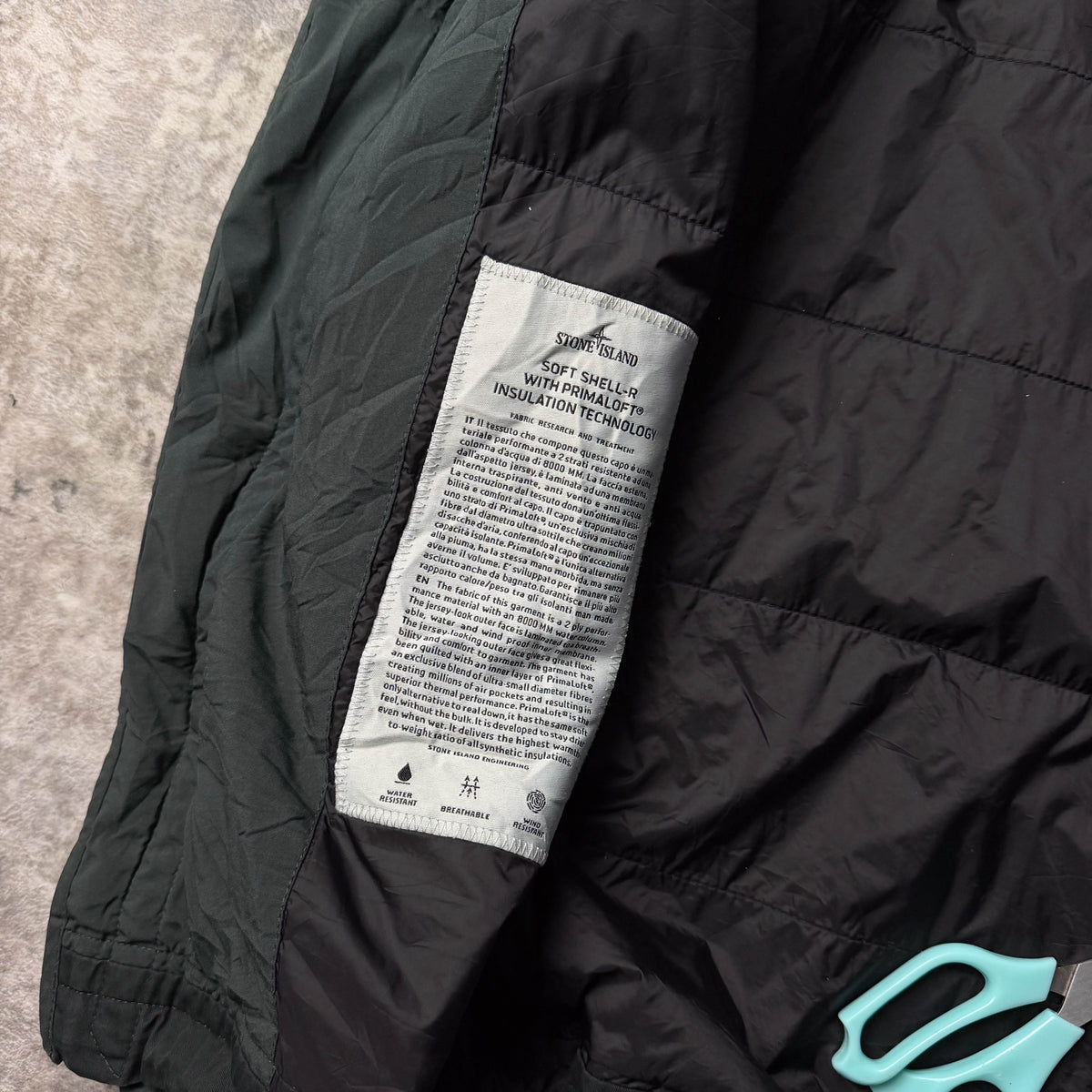 Stone Island Soft Shell R with Primaloft (M)