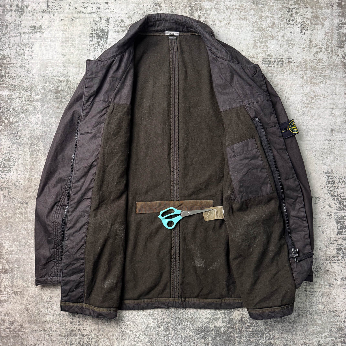 Vintage Stone Island Wool Lined Jacket (3XL)