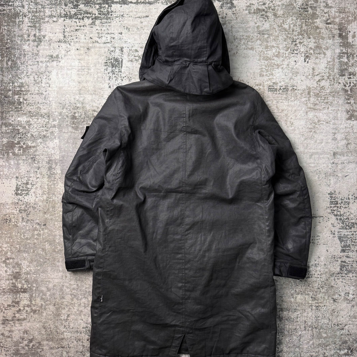 Stone Island Shadow Project Rubberised Linen Parker (M)