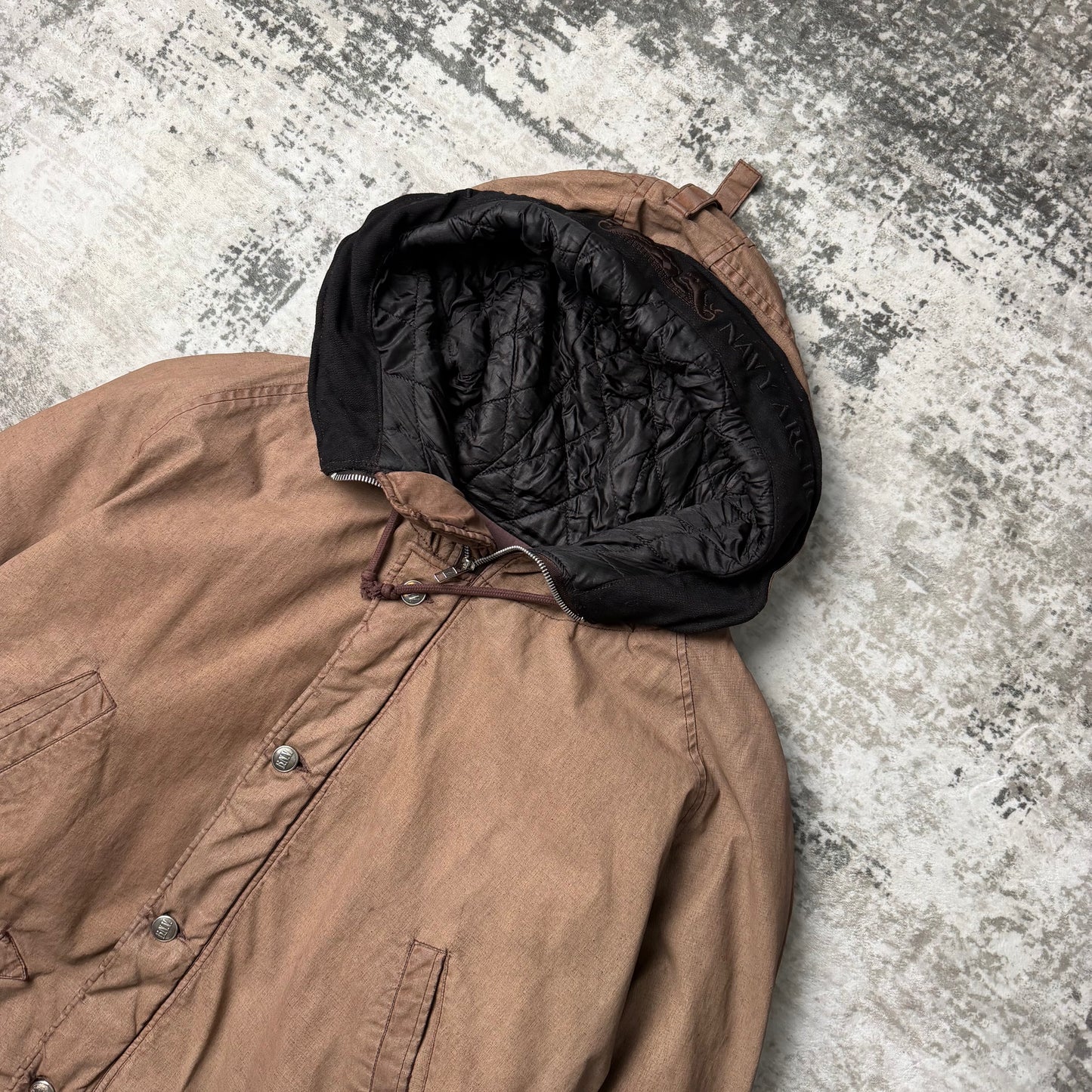 Vintage Boneville Navy Arctic Parka (L)