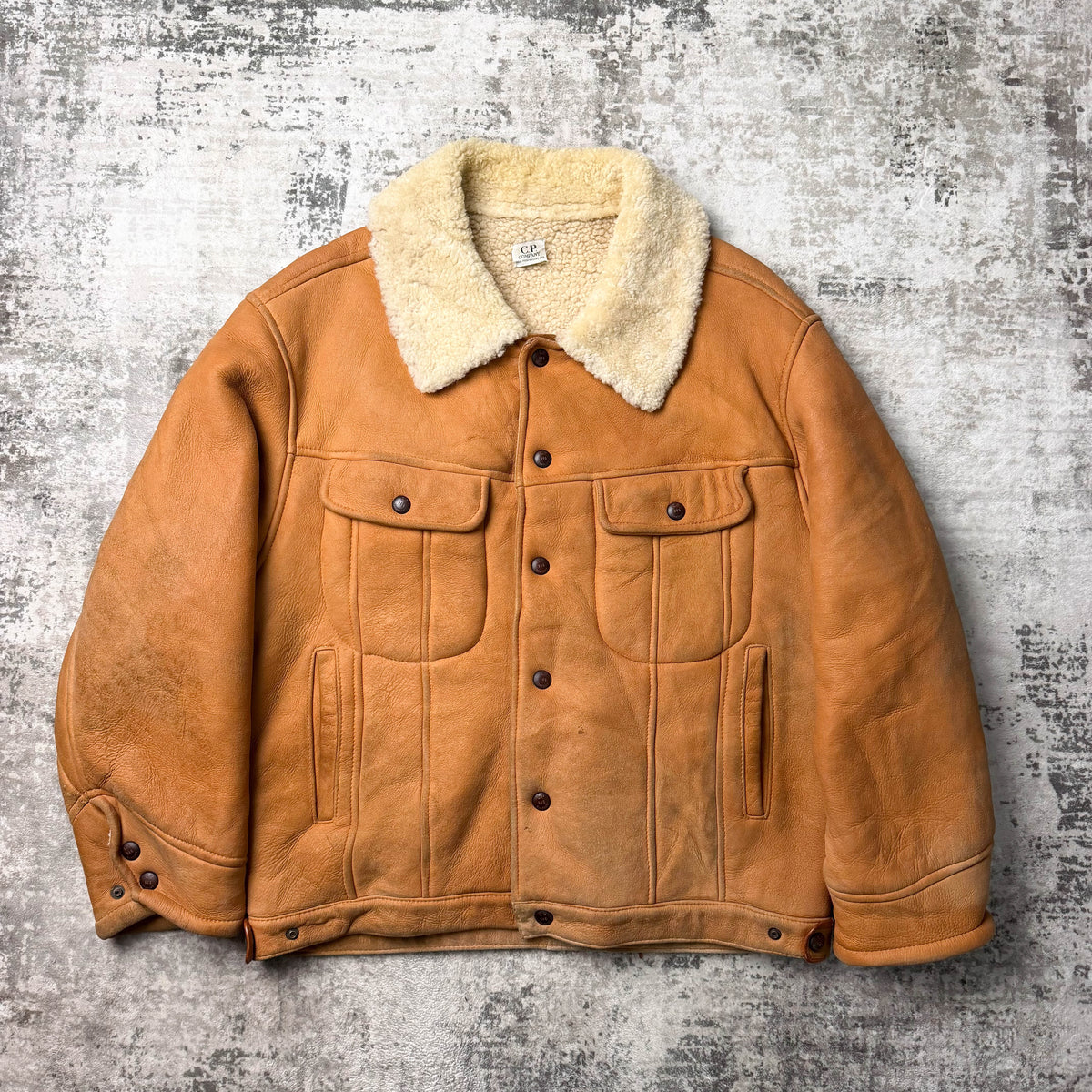 Vintage CP Company Shearling Jacket (L)
