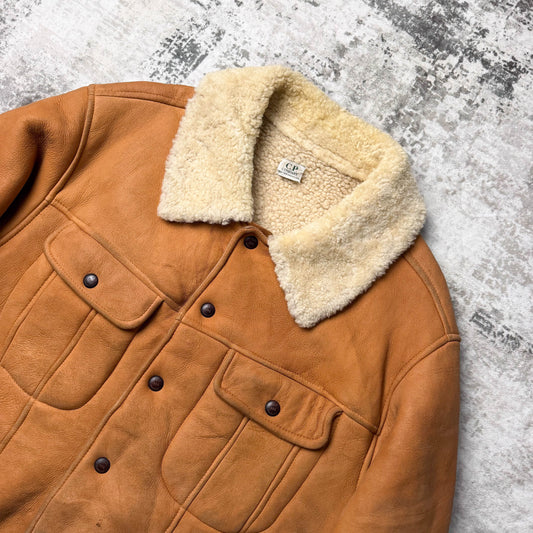 Vintage CP Company Shearling Jacket (L)