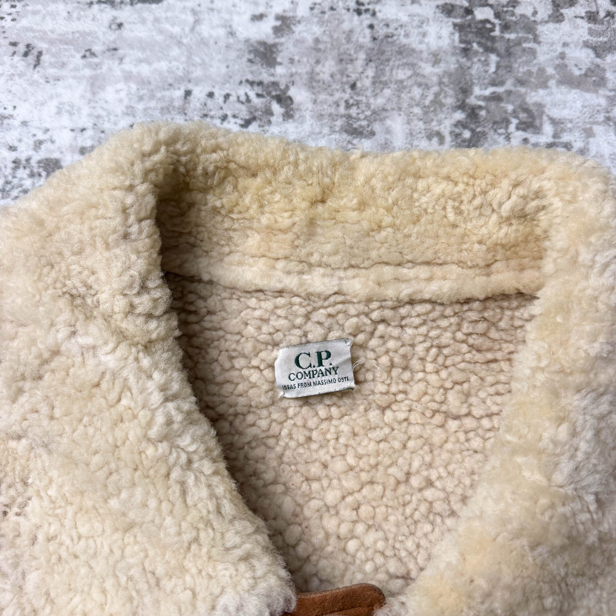 Vintage CP Company Shearling Jacket (L)