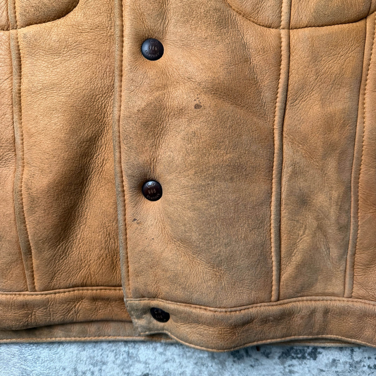 Vintage CP Company Shearling Jacket (L)