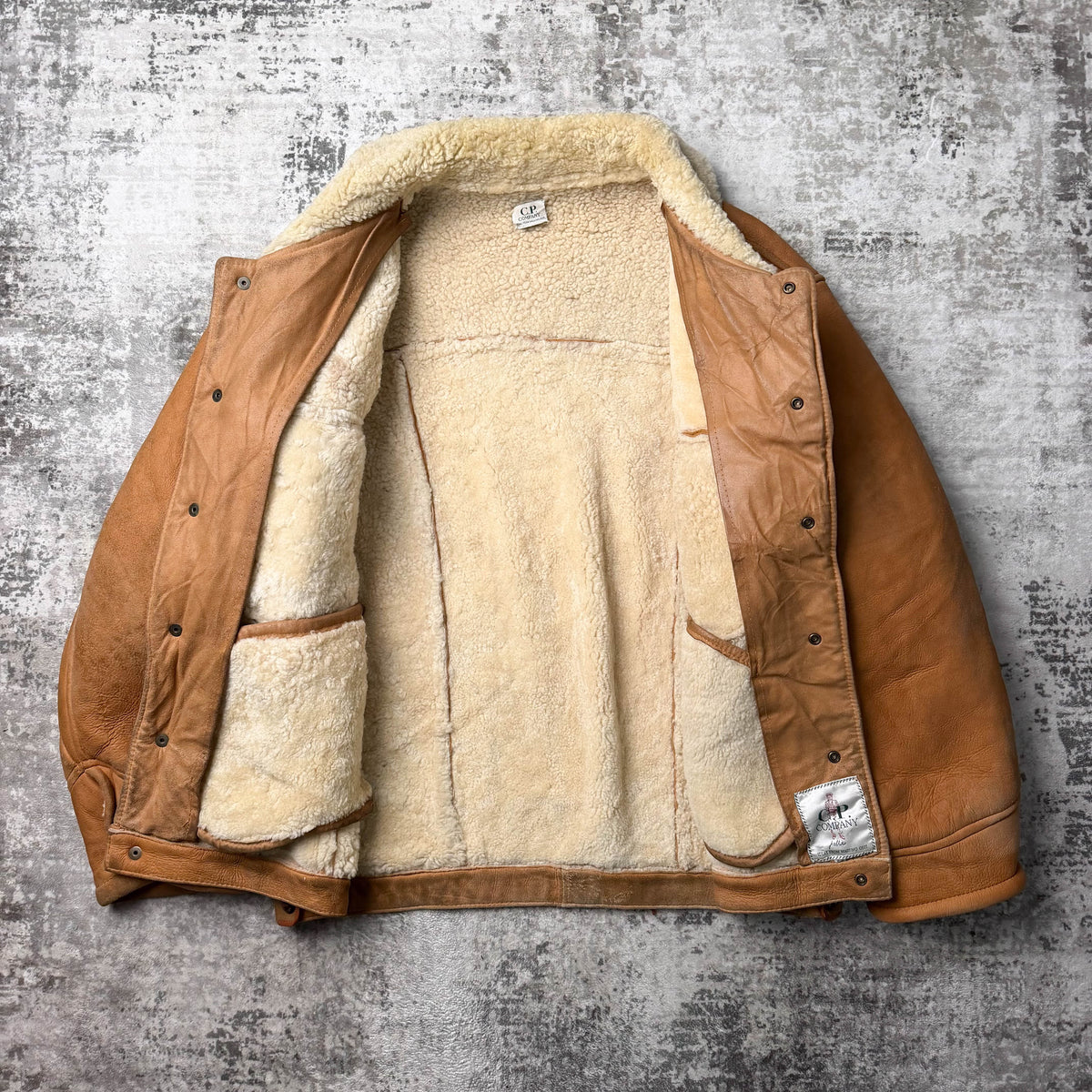 Vintage CP Company Shearling Jacket (L)