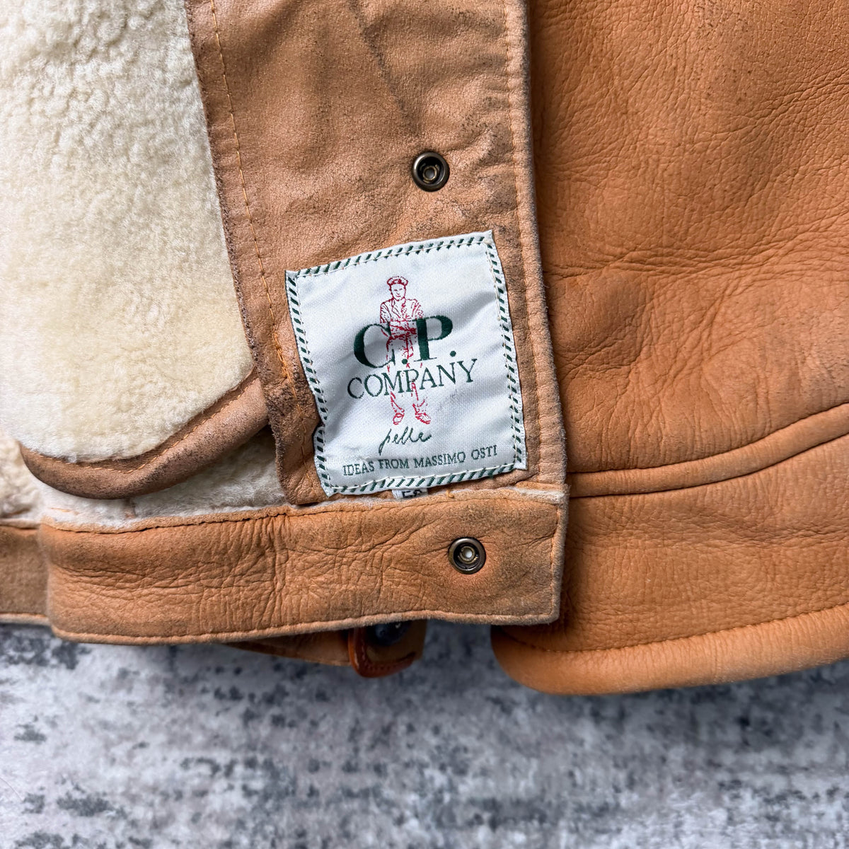 Vintage CP Company Shearling Jacket (L)
