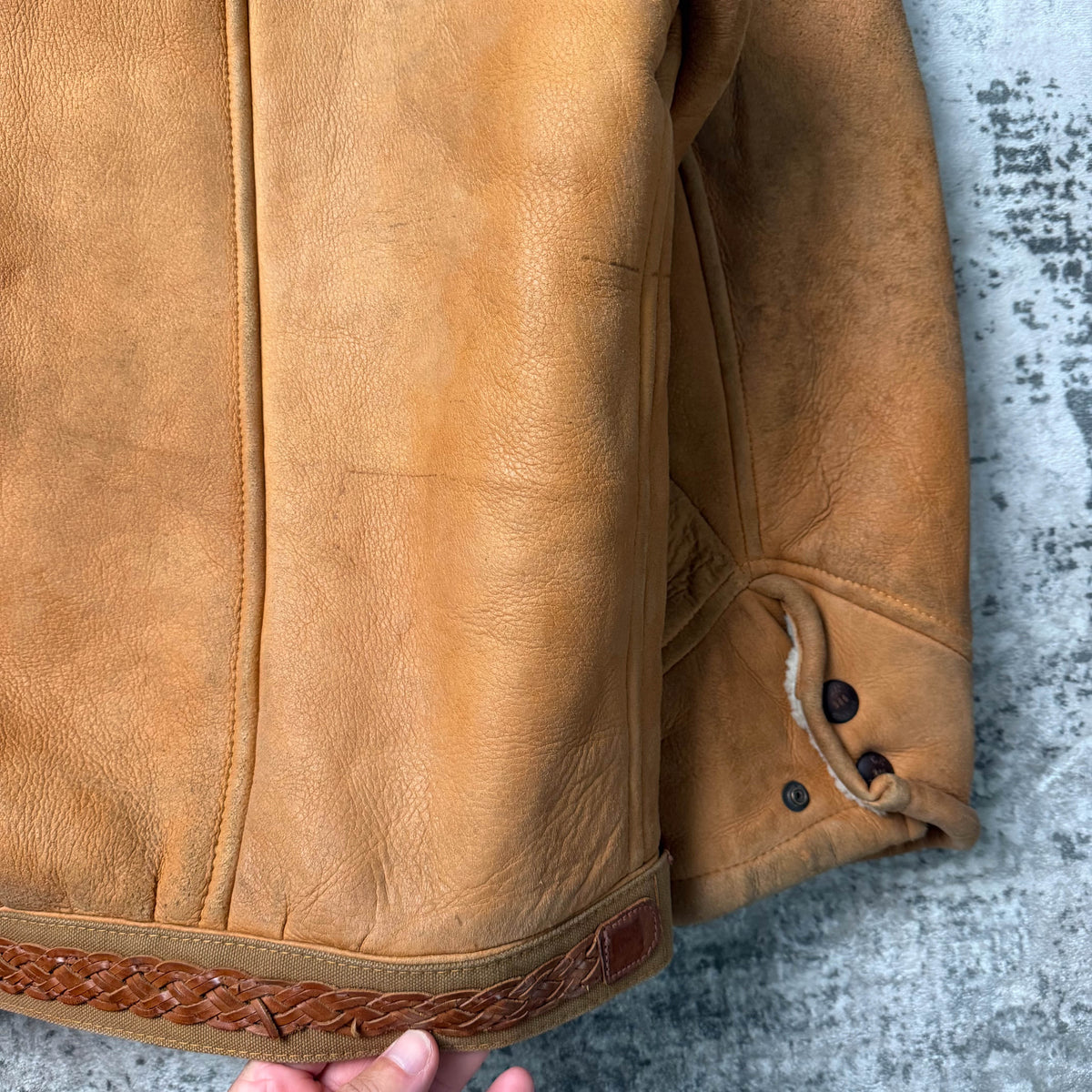Vintage CP Company Shearling Jacket (L)