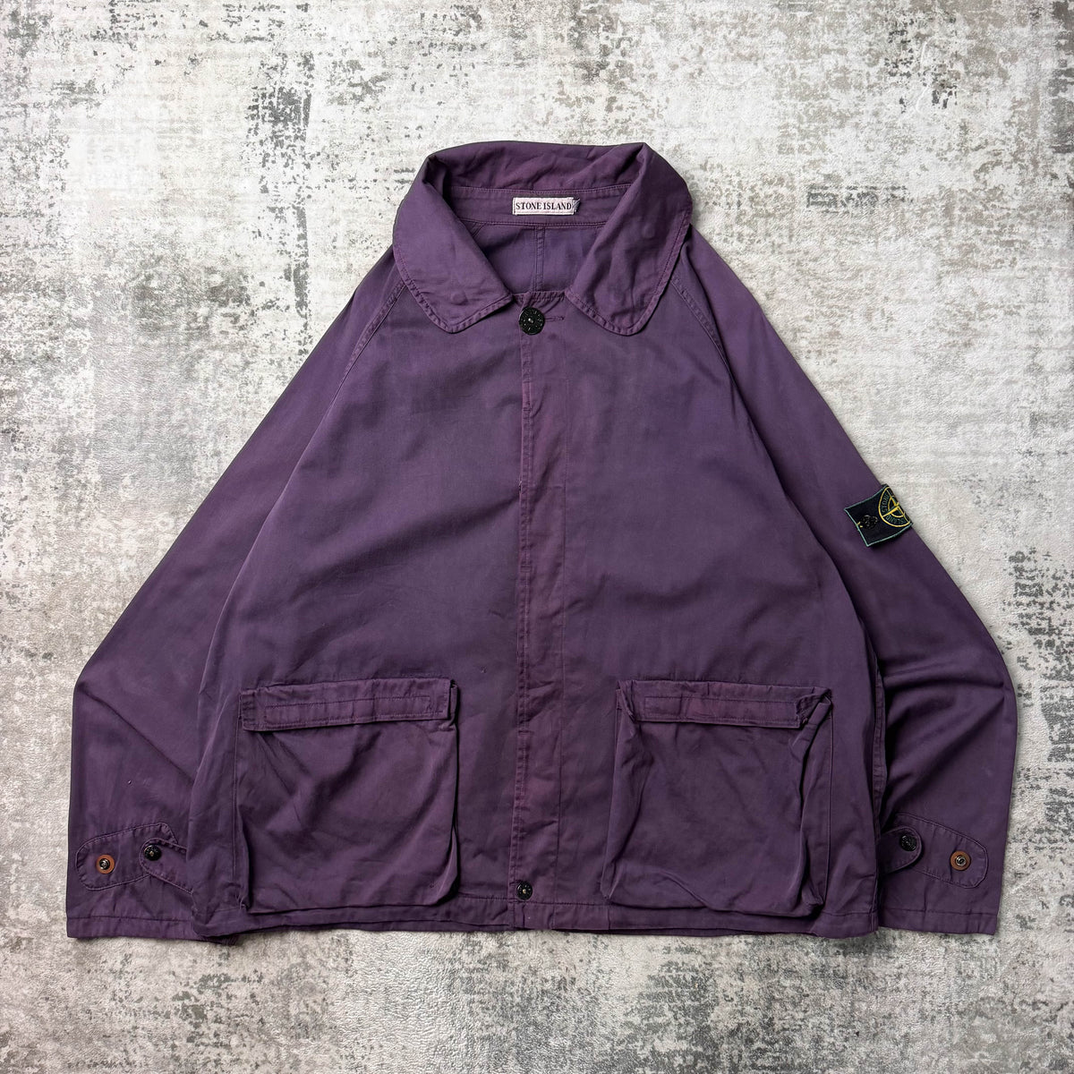 Vintage Stone Island Raso Gommato Jacket (L)