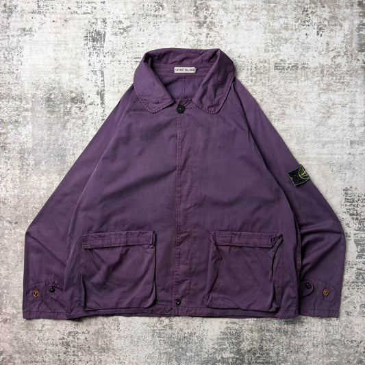 Vintage Stone Island Raso Gommato Jacket (L)