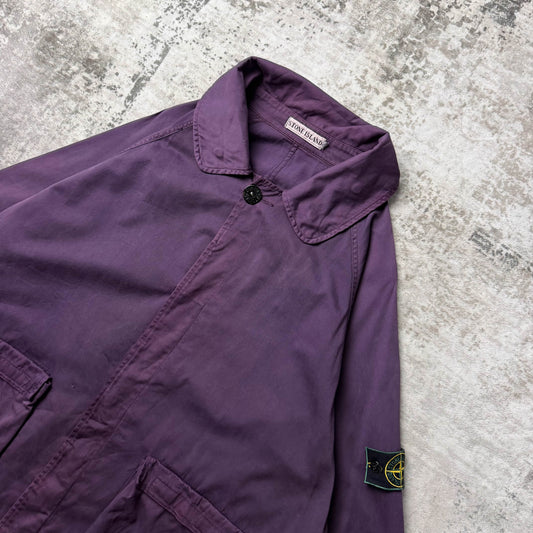 Vintage Stone Island Raso Gommato Jacket (L)