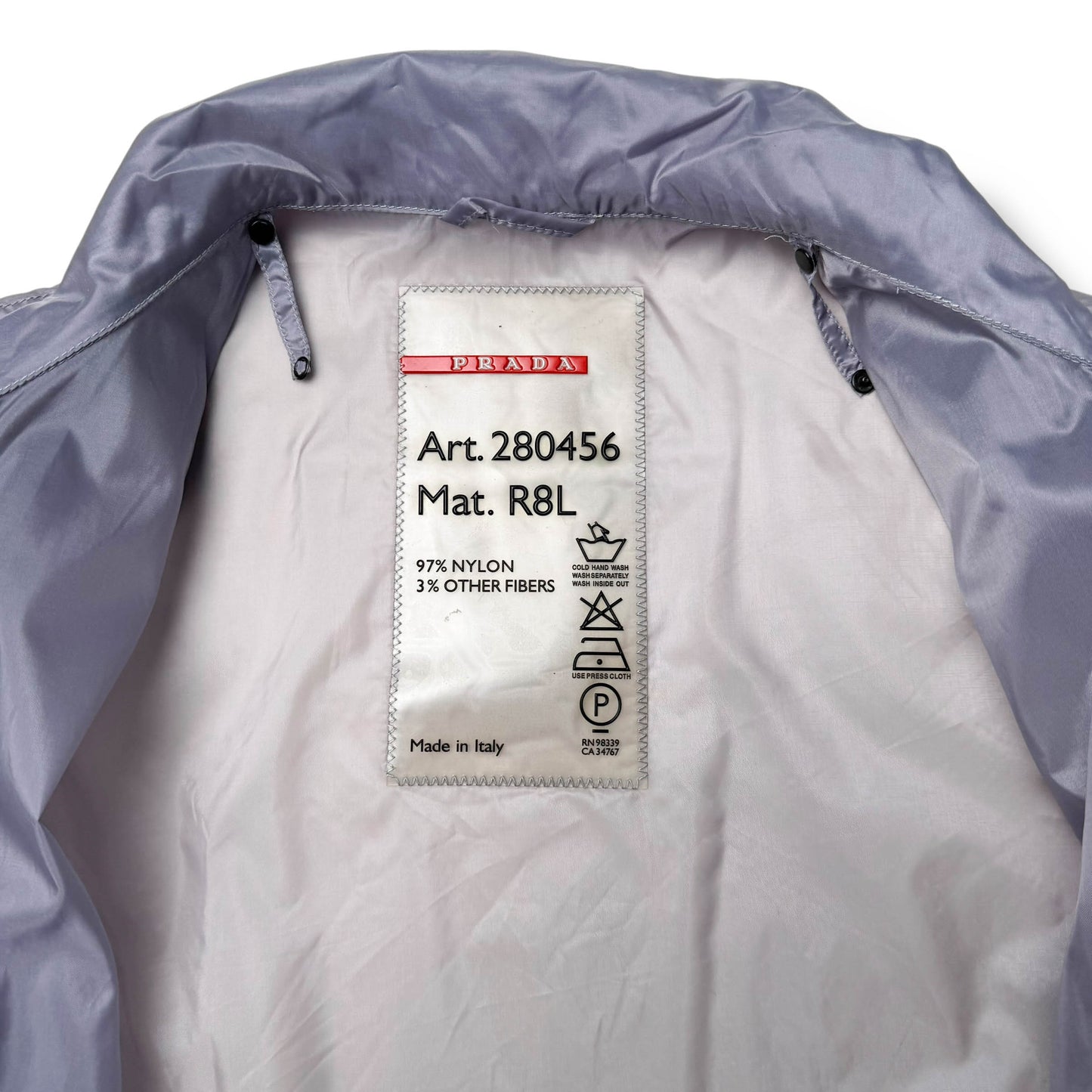 Vintage Prada Sport Nylon Cropped Jacket (XS)