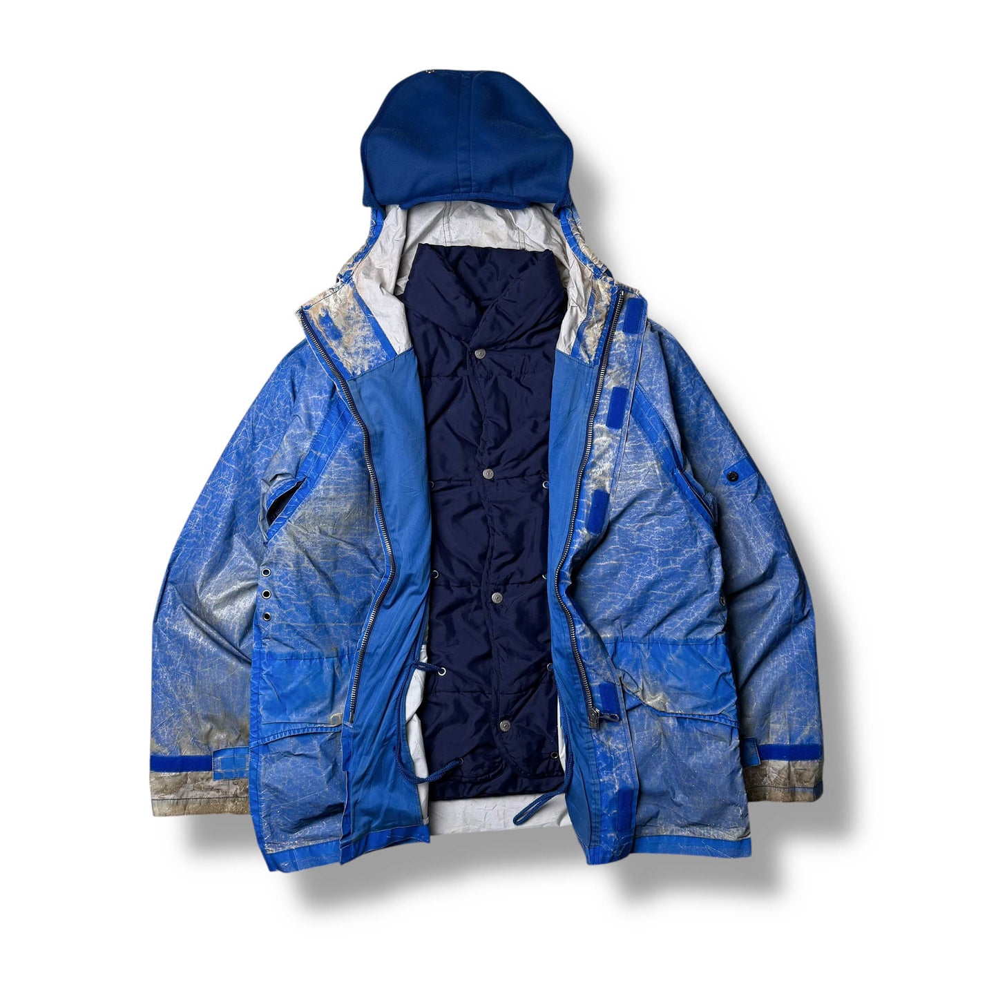 Vintage Stone Island Reflective Balaclava Jacket (L)