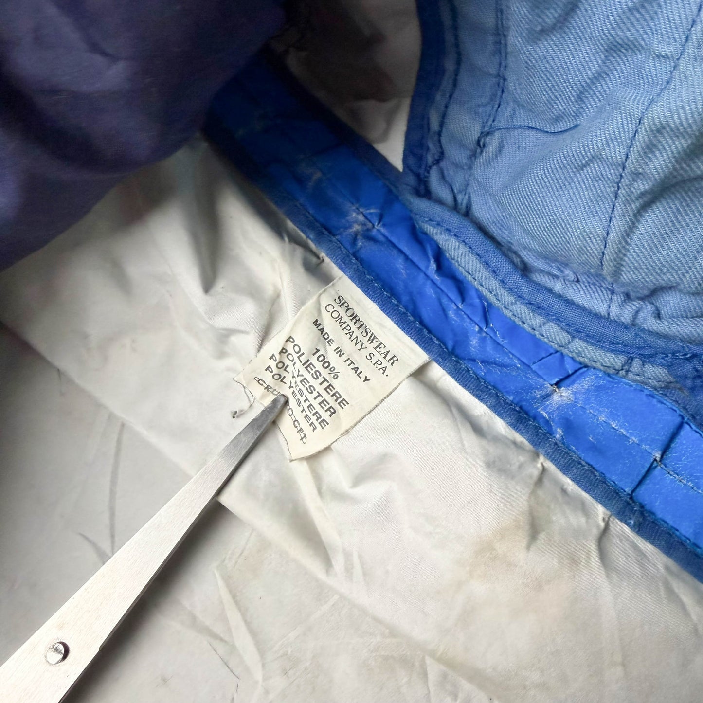 Vintage Stone Island Reflective Balaclava Jacket (L)