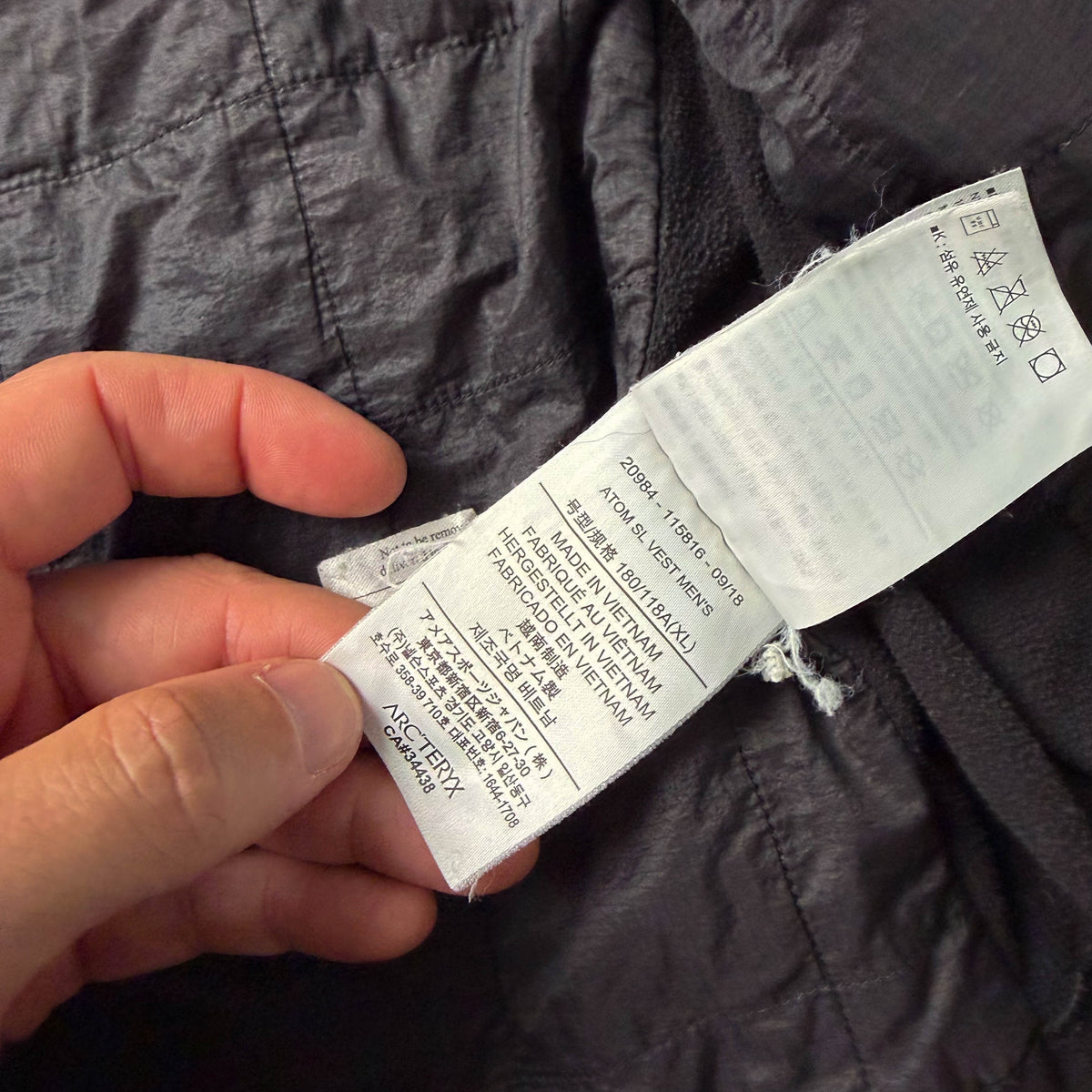 Arc'teryx Atom SL Vest (xL)