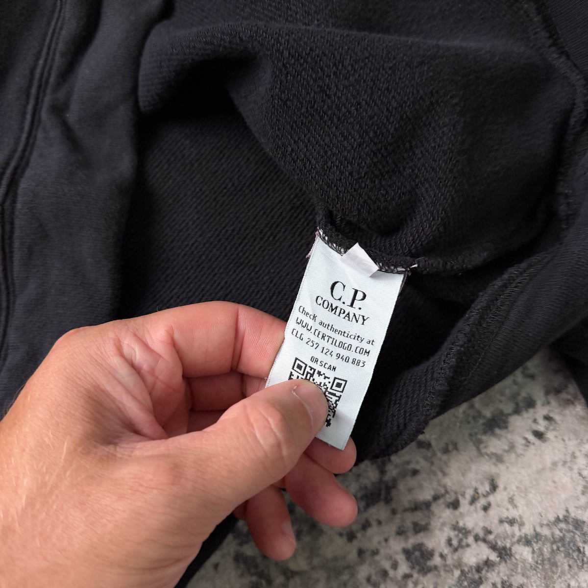 CP Company Rubber Logo Sweatshirt (L)