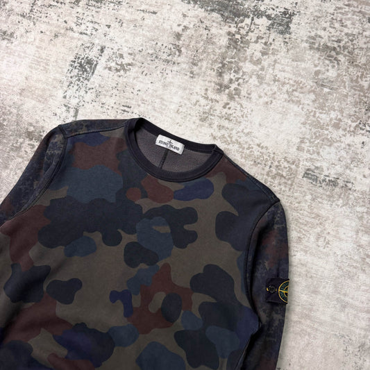 Stone Island Camo Sweatshirt (L)
