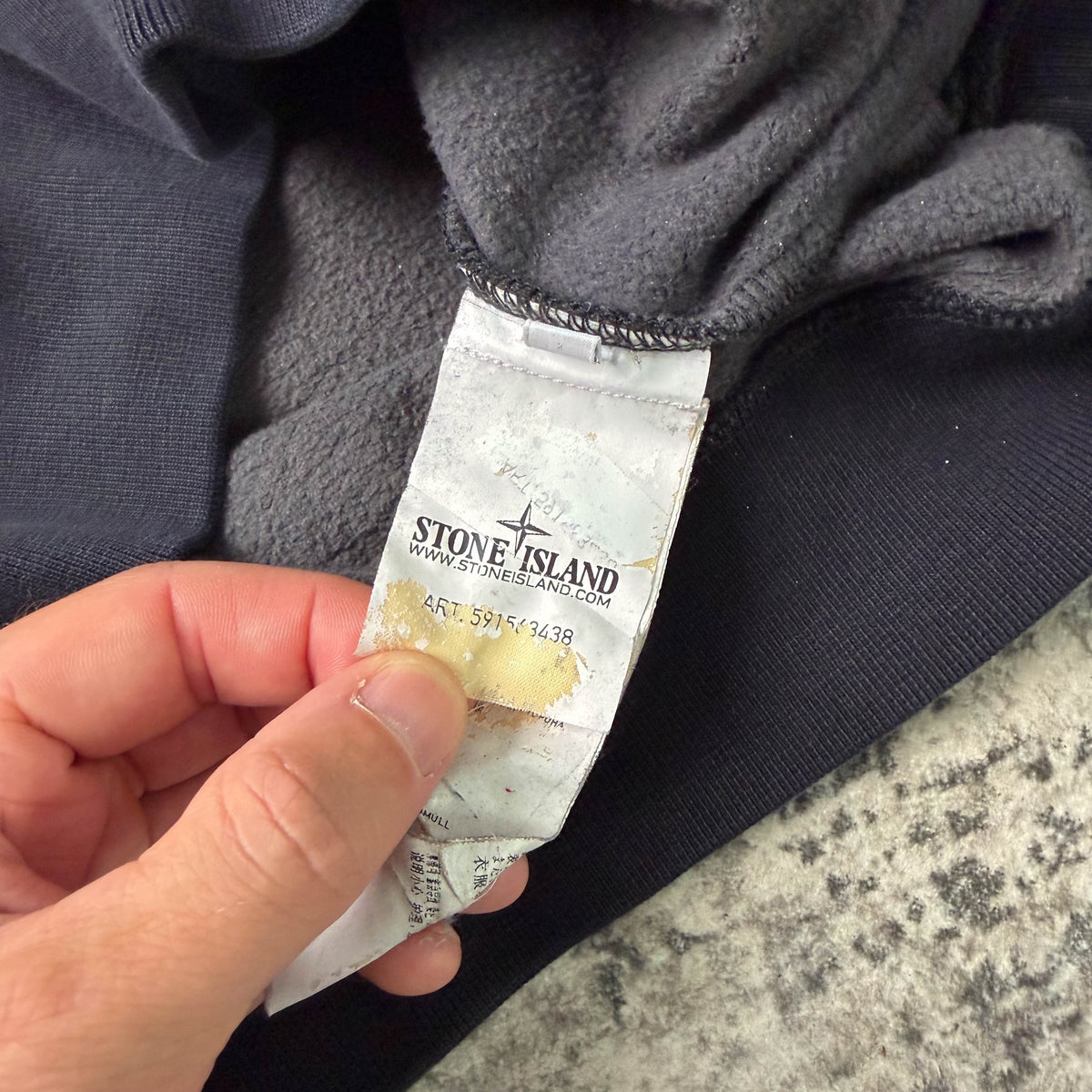 Stone Island Camo Sweatshirt (L)