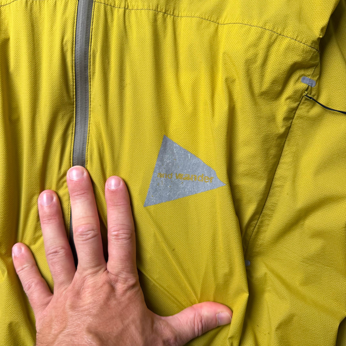 And Wander Light Rain Jacket (S)