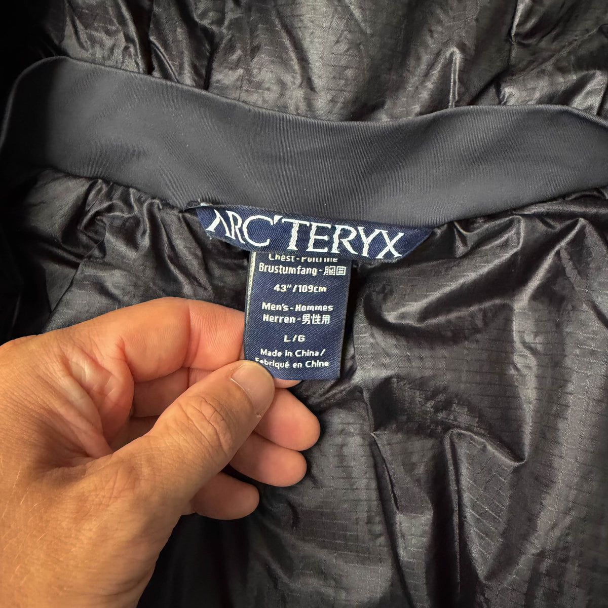 Arc'teryx Fission SL Insulated Goretex Jacket (L)
