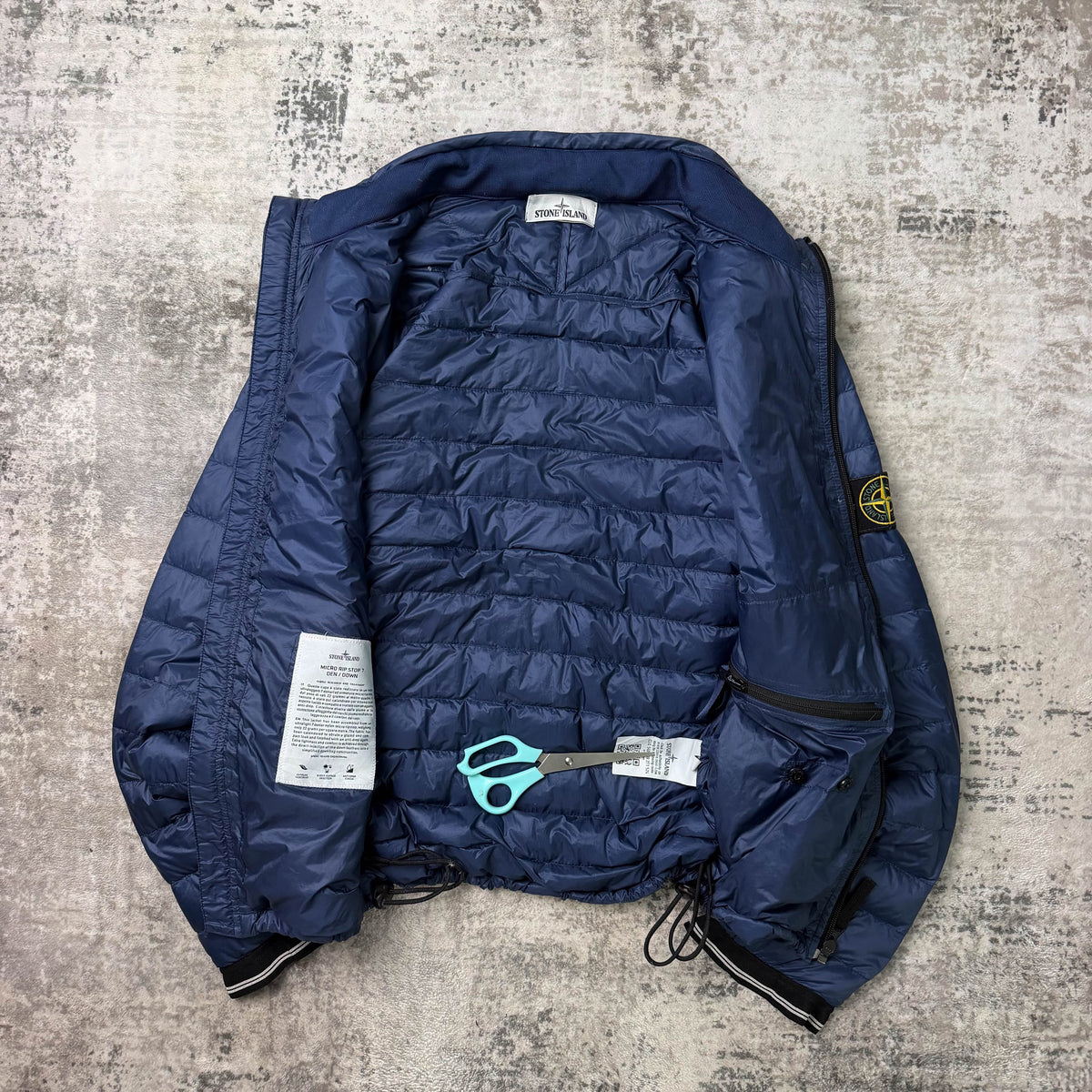 Stone Island Micro Rip Stop 7 Den / Down Jacket (L)