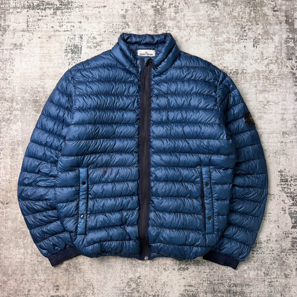 Stone Island Garment Dyed Down 26 GR X SQM N Puffer Jacket (2XL)