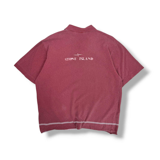 Vintage Stone Island Motion Blur Polo (M)