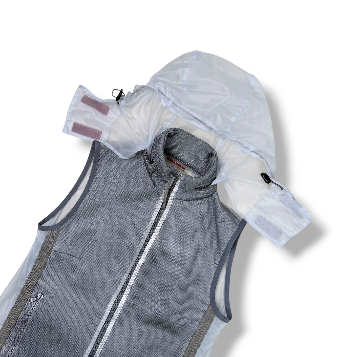 Vintage Prada Sport Convertible Mesh Vest (S/M)