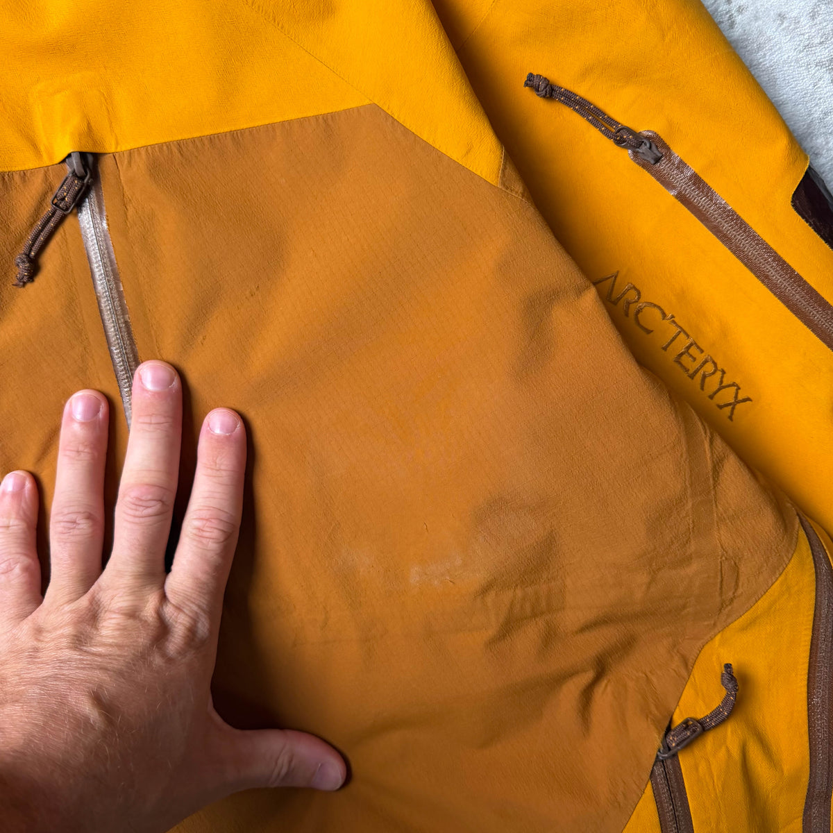 Vintage Arc'teryx Sidewinder AR Goretex Shell Jacket (2XL)