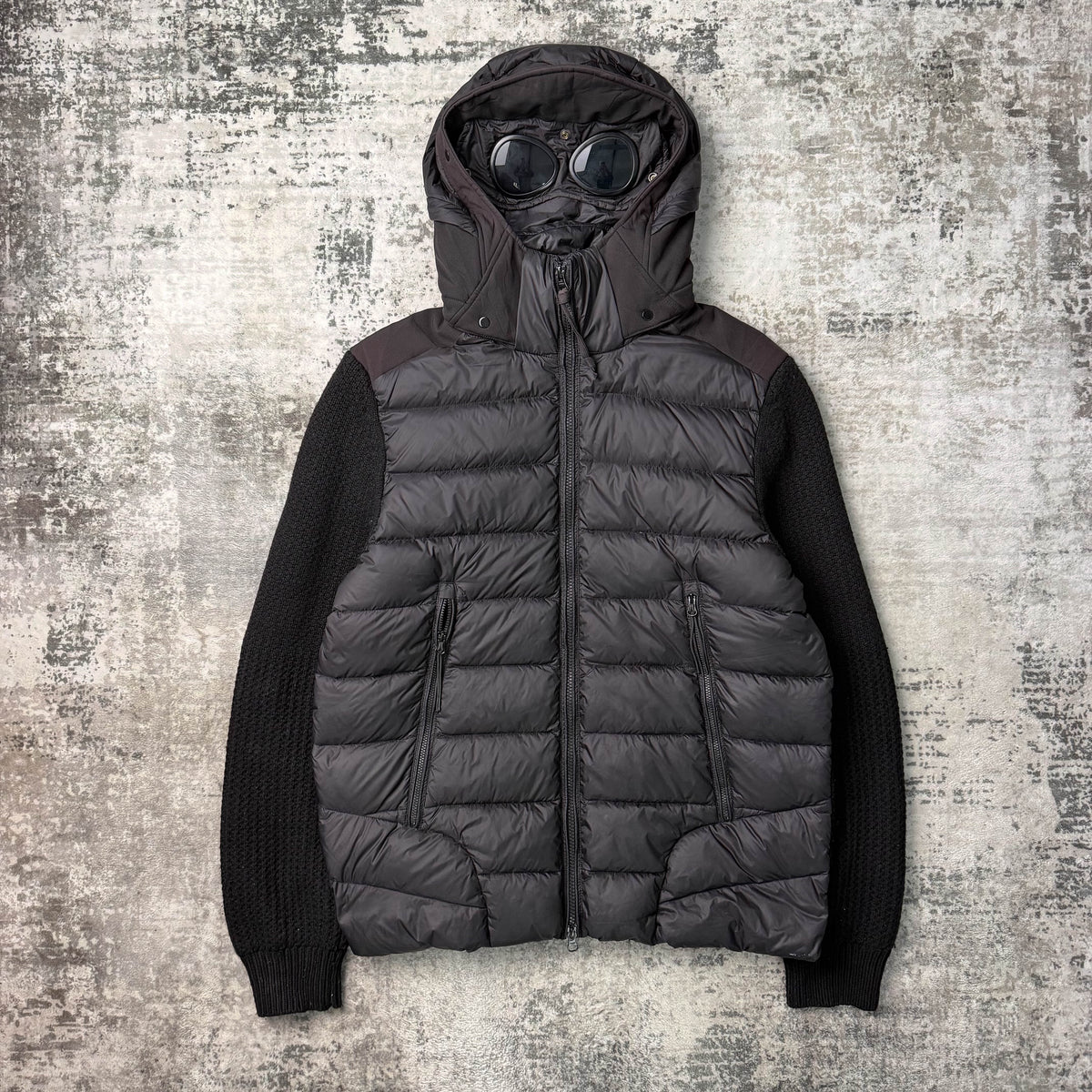 CP Company D.D Shell Knit Down Jacket (XL)
