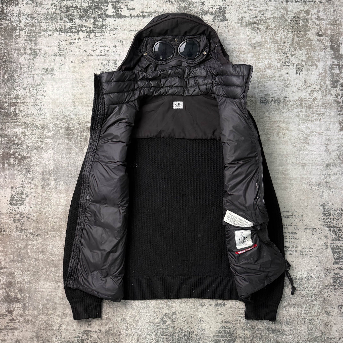 CP Company D.D Shell Knit Down Jacket (XL)