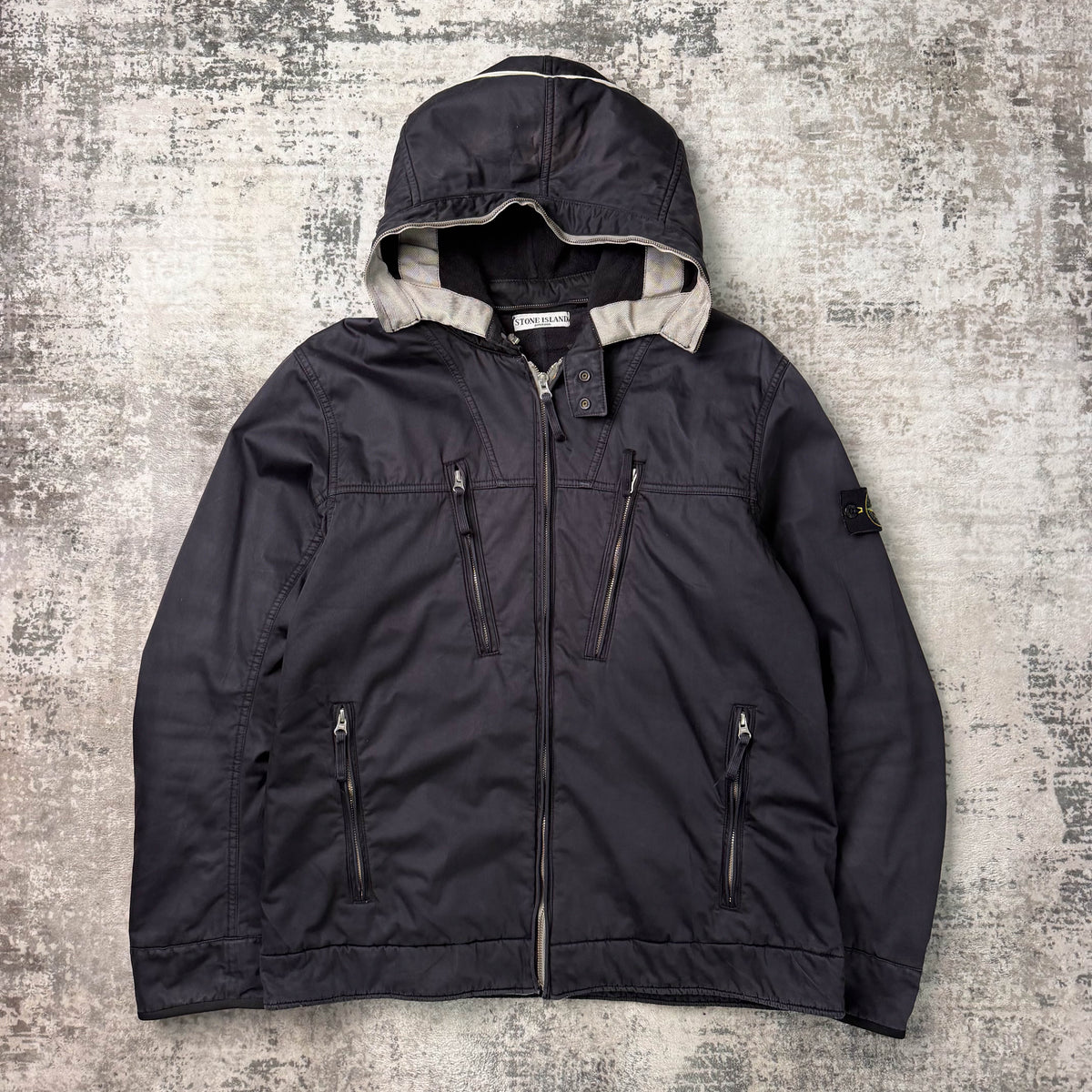 Stone Island Raso Gommato Jacket (XL)