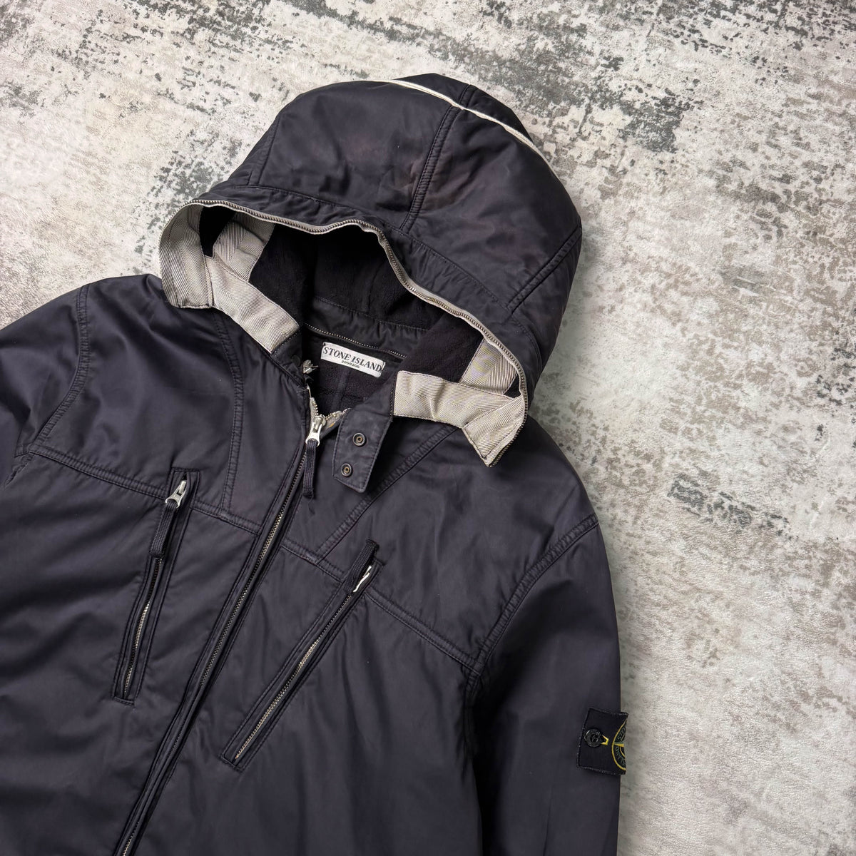 Stone Island Raso Gommato Jacket (XL)