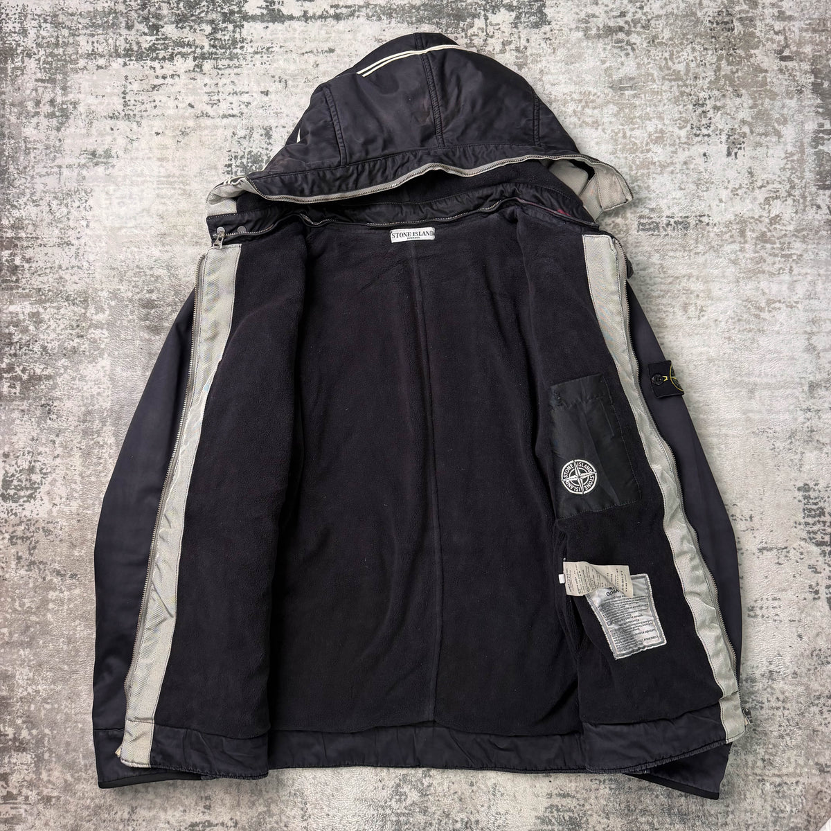 Stone Island Raso Gommato Jacket (XL)
