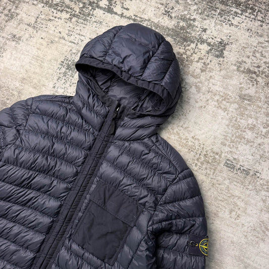Stone Island Garment Dyed Micro Yarn Down Jacket (L)