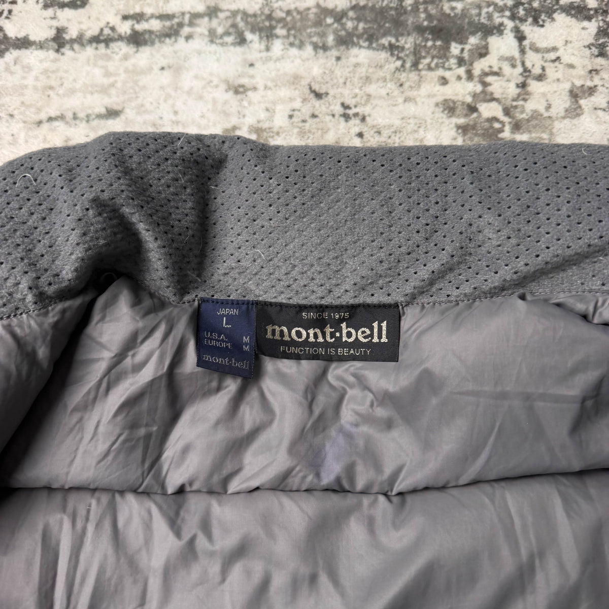 Vintage Montbell Light Alpine Down Vest (M)