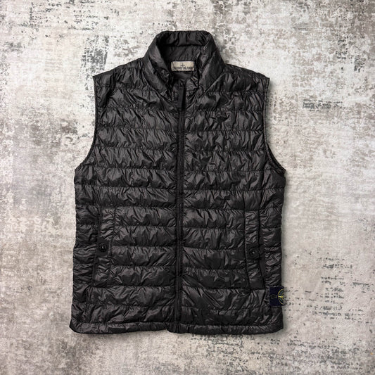 Stone Island Garment Dyed Down 26 GR X SQM N Gilet (M)
