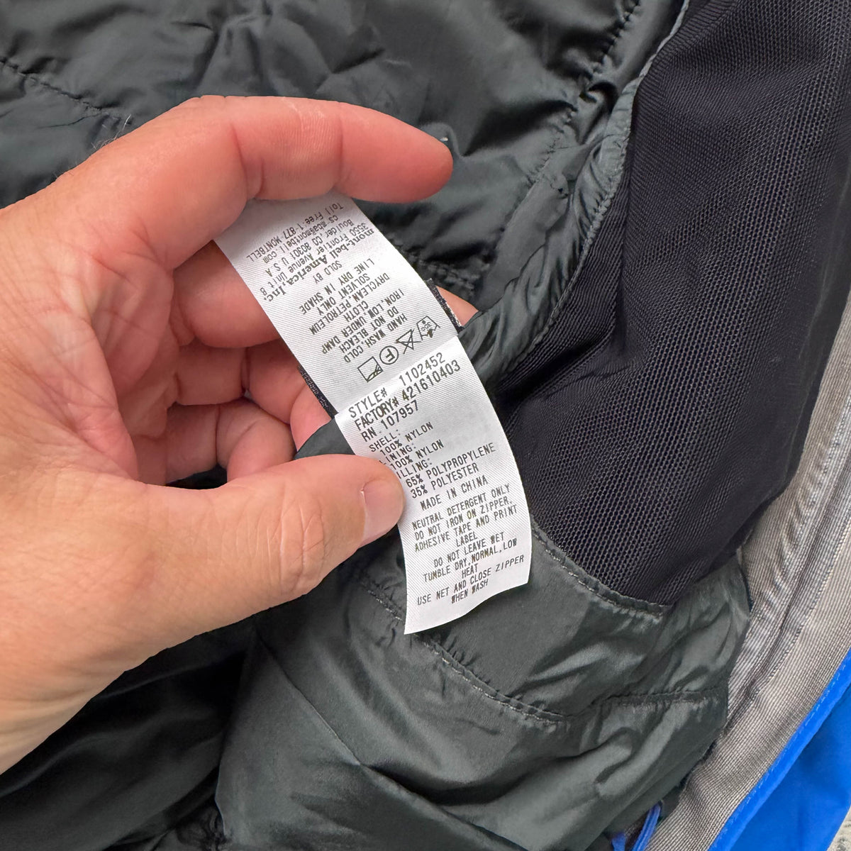 Montbell Droites Goretex Parka Jacket (L)