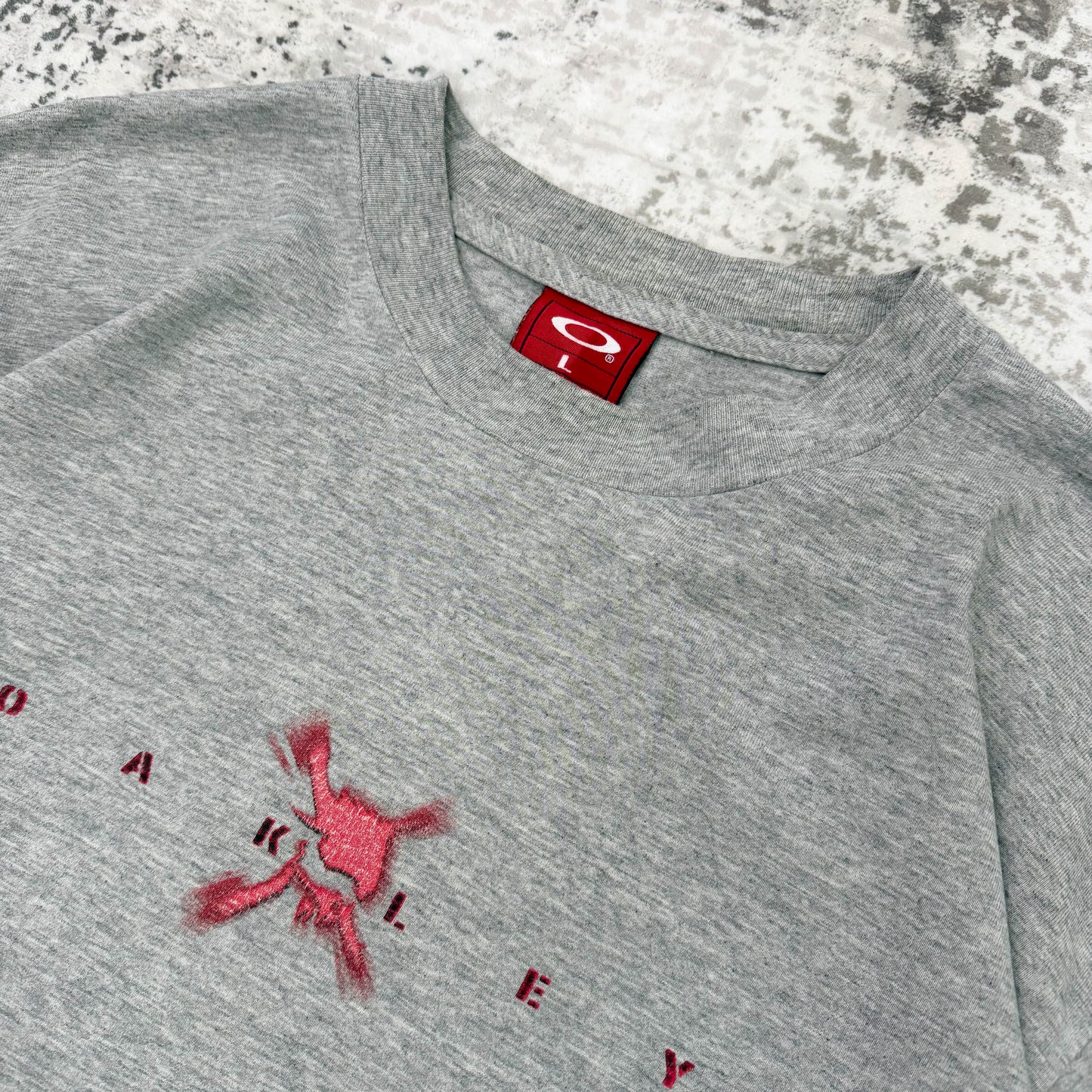 Oakley Scatter Skull Graphic T Shirt (L)