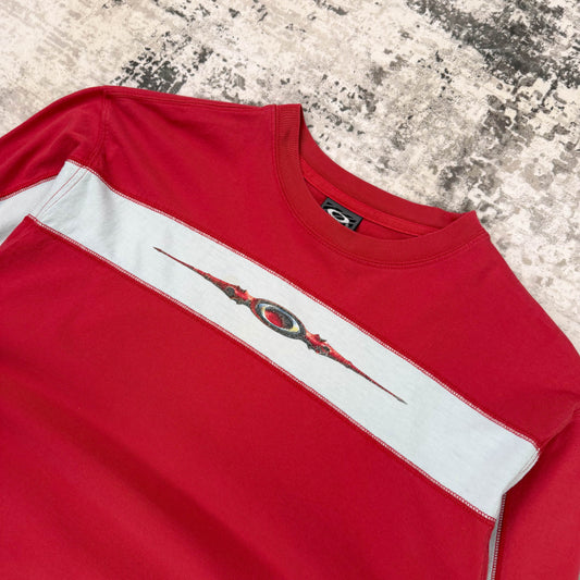 Vintage Oakley Software Graphic Long Sleeve T-shirt (XL)