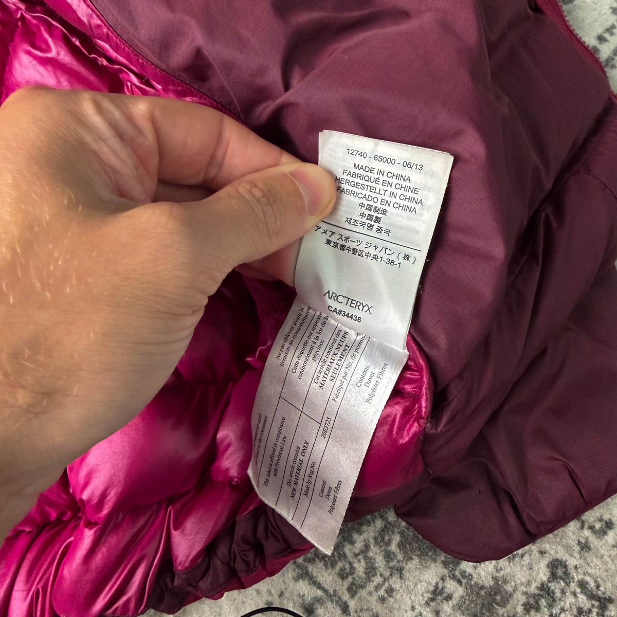 Womens Arc'teryx Thorium AR Puffer Jacket (M)