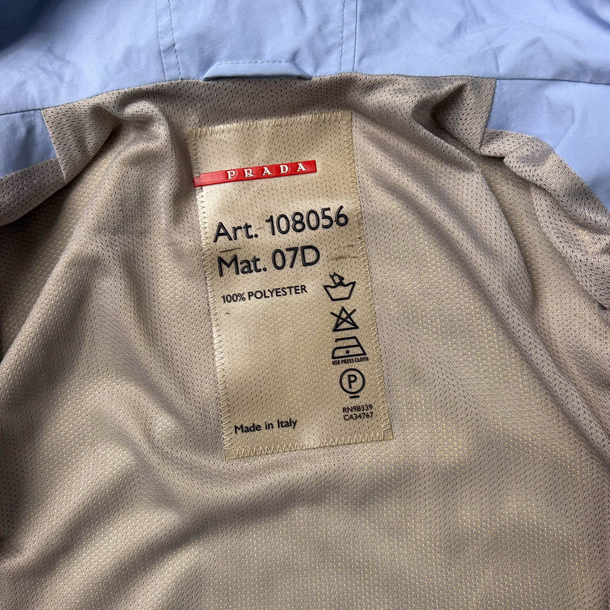Womens Vintage Prada Sport Goretex Jacket (XS)