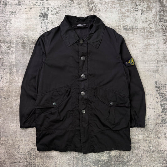 Vintage Stone Island raso Gommato (L)