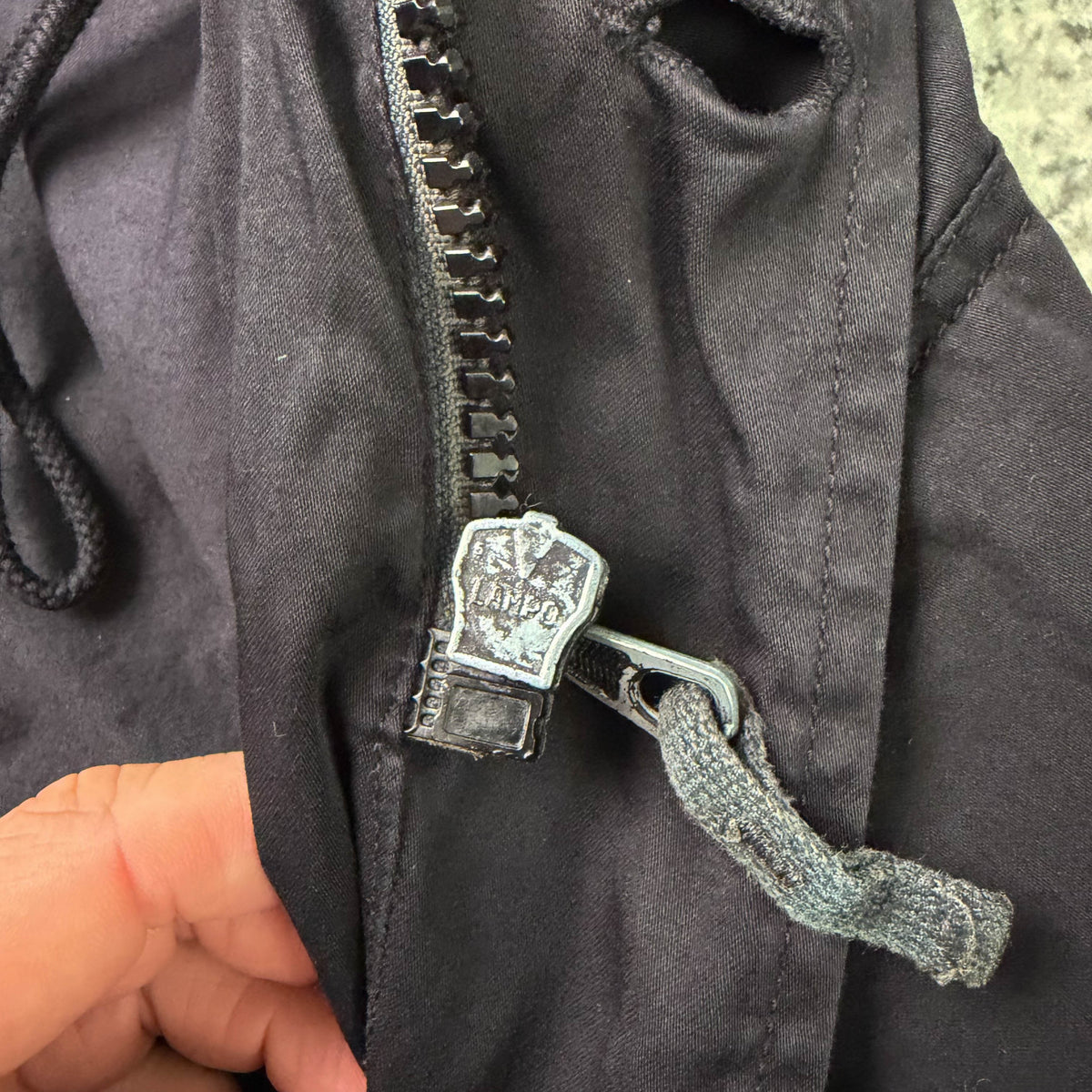 Vintage Stone Island raso Gommato (L)
