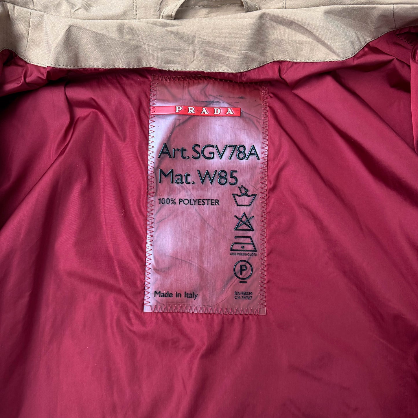 Prada Sport Gore-tex Jacket (L)
