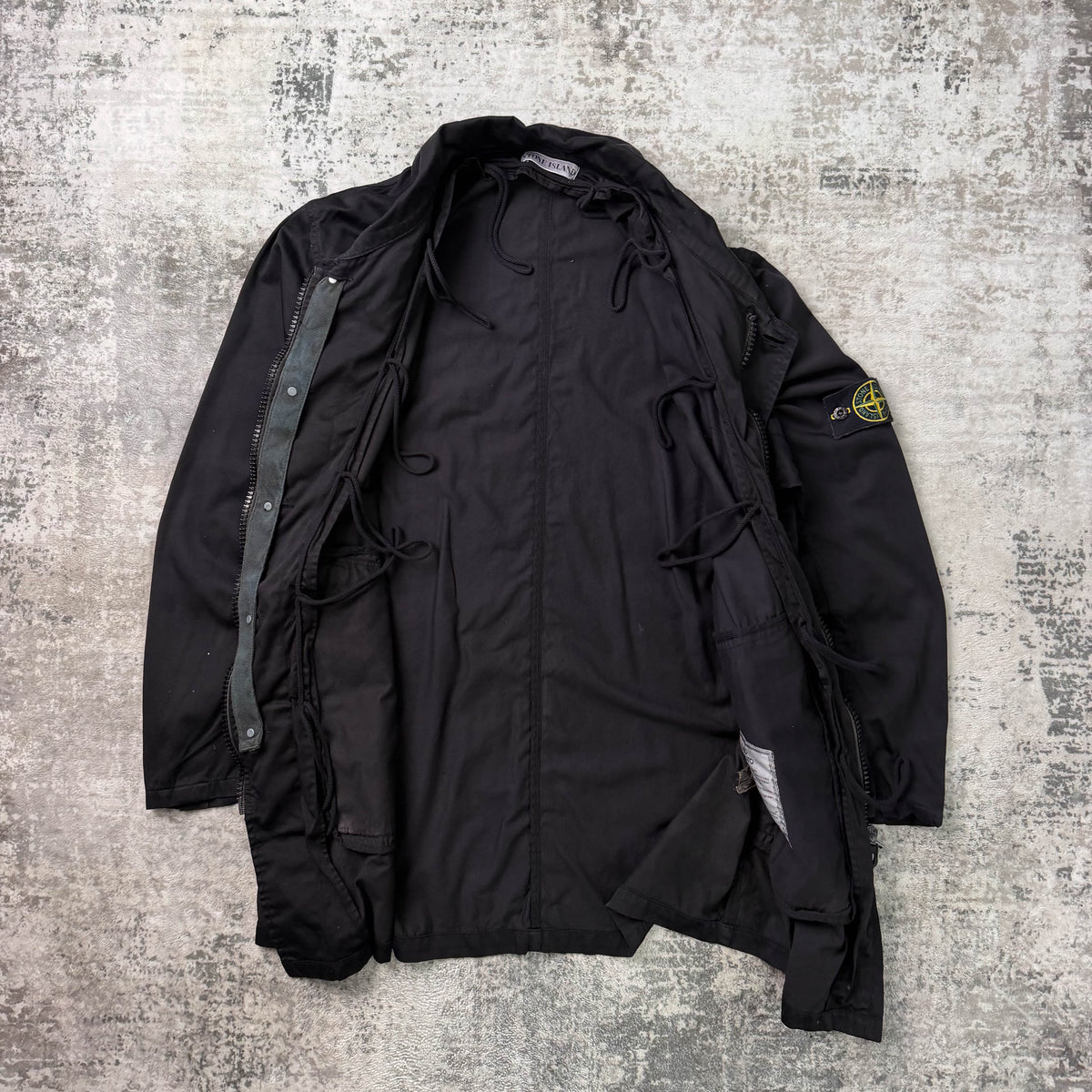 Vintage Stone Island raso Gommato (L)