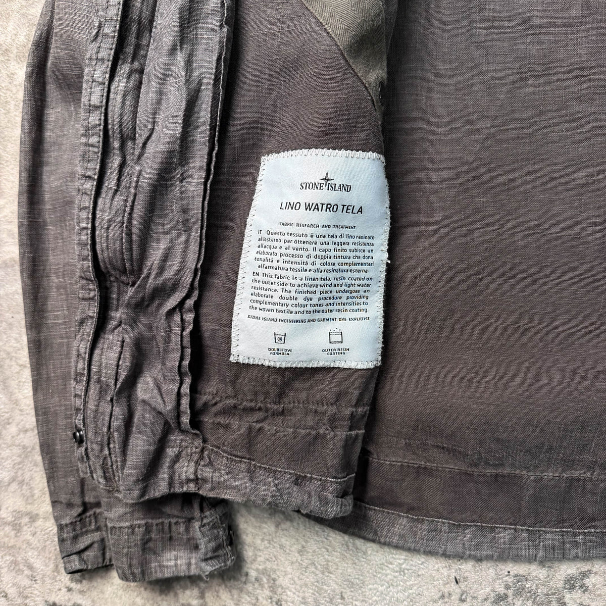 Stone Island Lino Watro Tela Jacket (M)