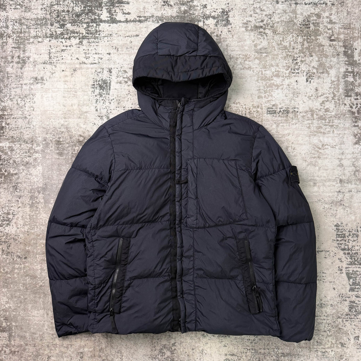 Stone Island Garment Dyed Crinkle Reps Puffer Jacket (L)