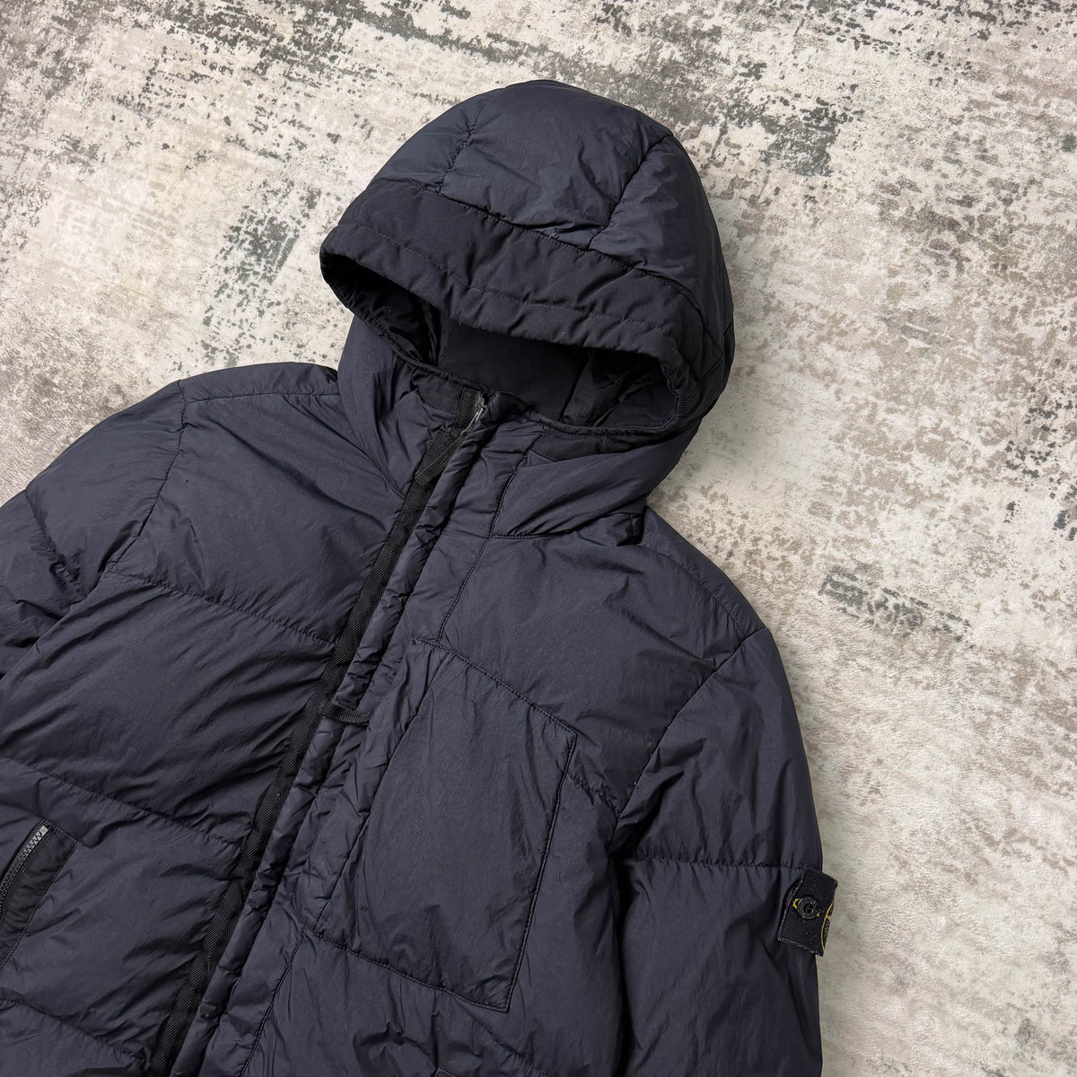 Stone Island Garment Dyed Crinkle Reps Puffer Jacket (L)