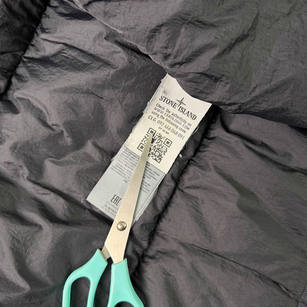 Stone Island Garment Dyed Crinkle Reps Puffer Jacket (L)